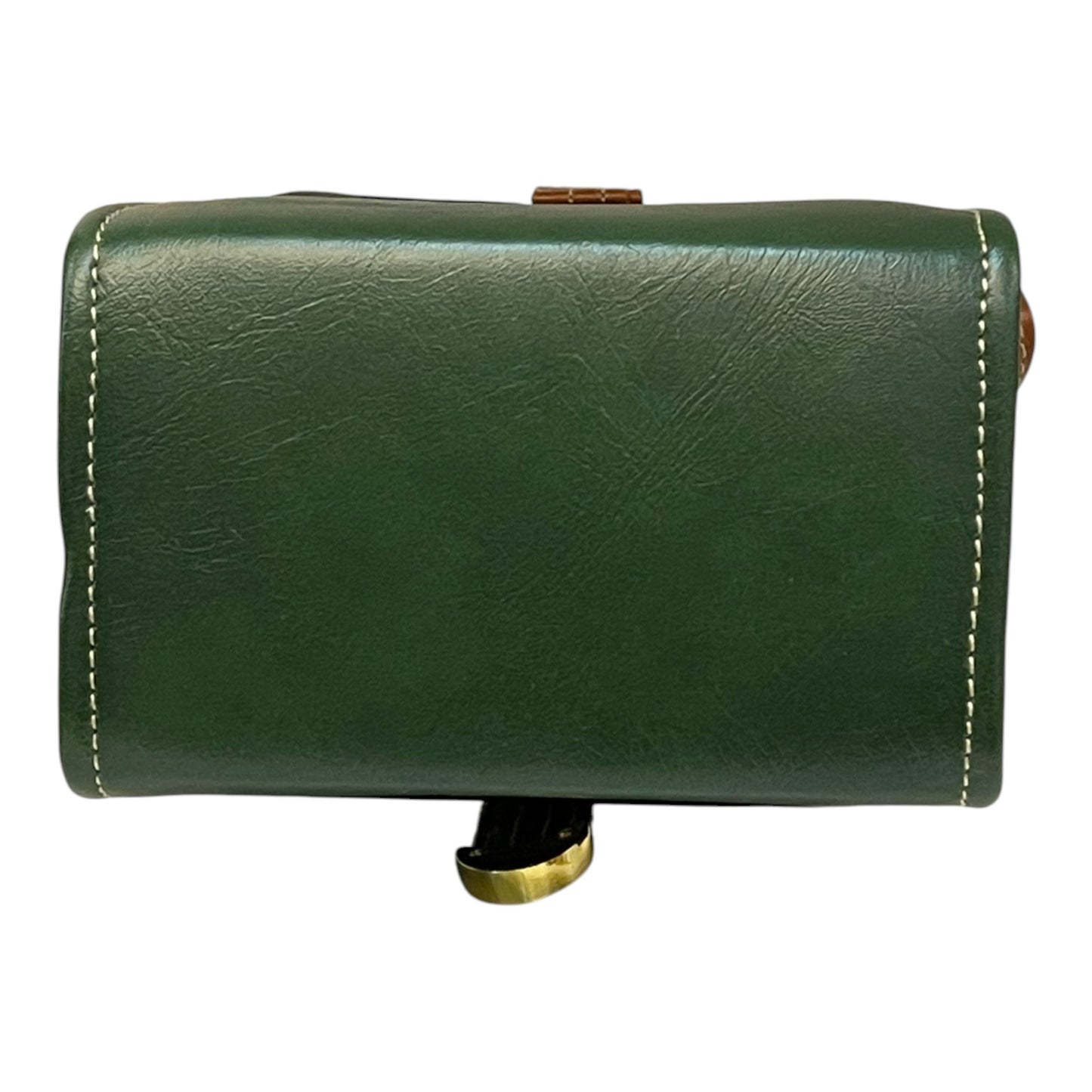 Handmade French Vegan Leather Handbag – Elegant 19x13x9 Design